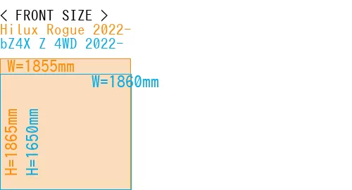 #Hilux Rogue 2022- + bZ4X Z 4WD 2022-